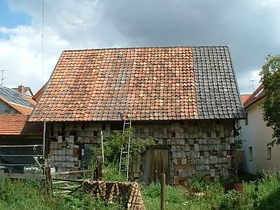 Scheune, Gartenseite