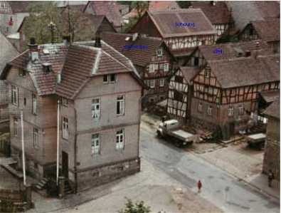 Unser Bauernhof (Wohnhaus mit Anbau zur Scheune, Scheune, Stall)